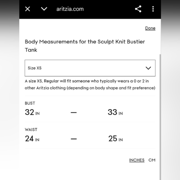 Aritzia Babaton | Sculpt Knit Matte Pearl Bustier Tank | Size XS - Picture 12 of 13